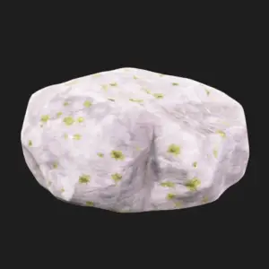 Detailed Granite Boulder