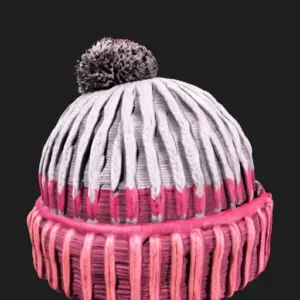 Winter Beanie with Pom-Pom